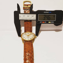 Load image into Gallery viewer, Jaz mecanique des années 60 plaqué or 35mm hors couronne célèbre marque Française