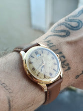 Load image into Gallery viewer, Jaeger Lecoultre Or 18 carats calibre 481 Bumper - mamontrevintage
