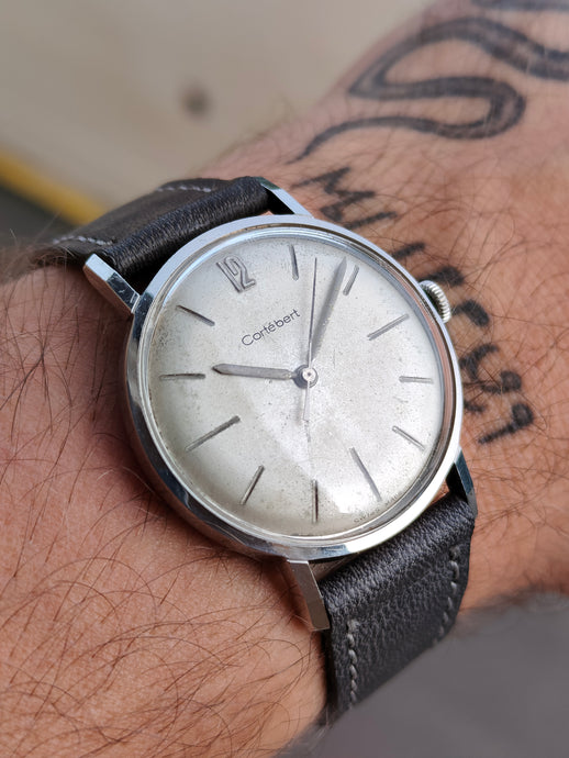 Cortebert 697 acier - mamontrevintage