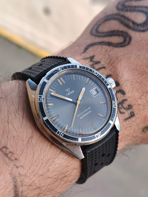 Yema sous-marine automatique acier - mamontrevintage