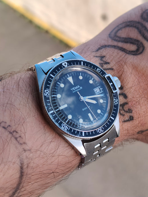 Yema superman Quartz - mamontrevintage