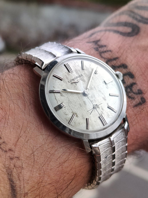Longines 23Z full acier bracelet Speidel - mamontrevintage
