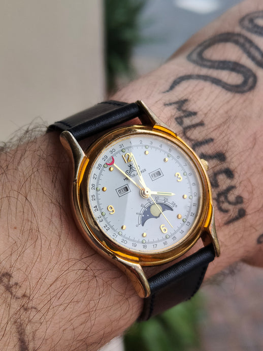 Meister Anker triple date phase de lune - mamontrevintage