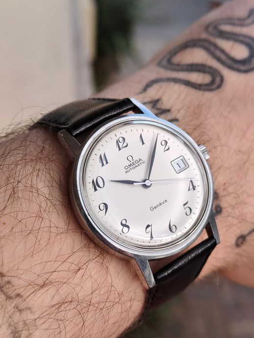 Omega 1012 chiffres arabes automatique - mamontrevintage