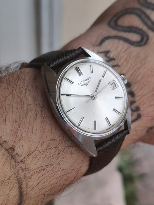 Longines 285 full acier - mamontrevintage