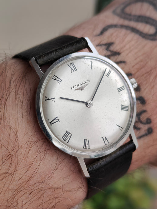 Longines 428 extra plate - mamontrevintage