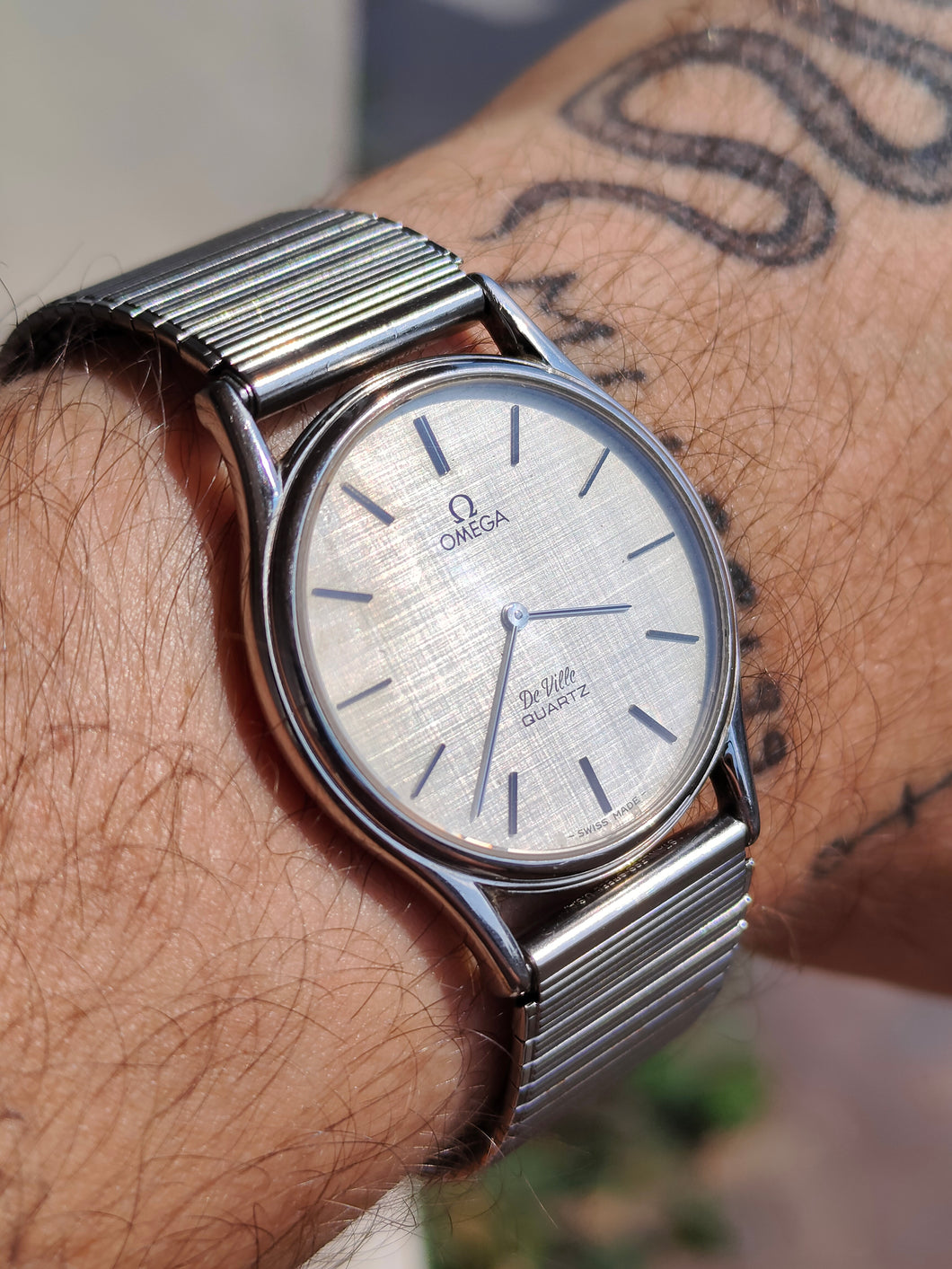 Omega Deville cadran lin