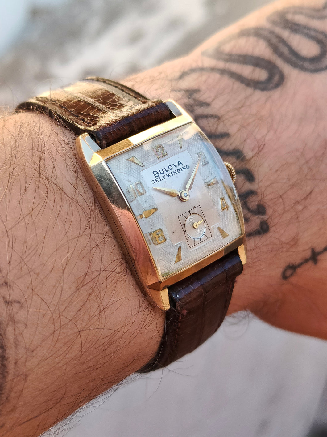 Bulova art déco automatique 10k