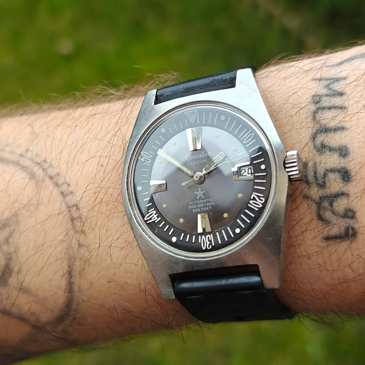 Aquastar 63 1701 Automatik-Taucheruhr — Archivfoto 4/9