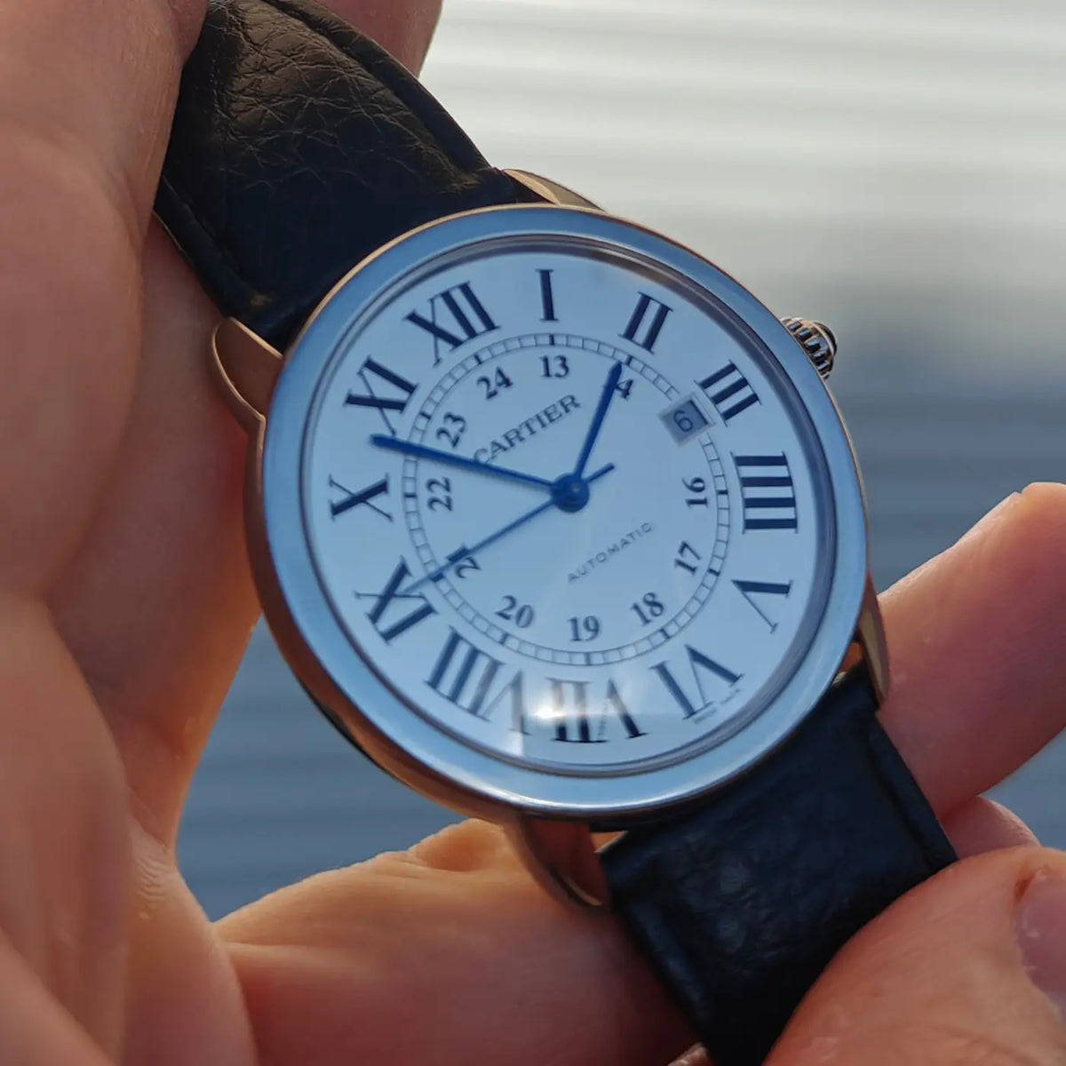 Cartier Ronde XL Automatik Ref. 3517 — Foto 10/10