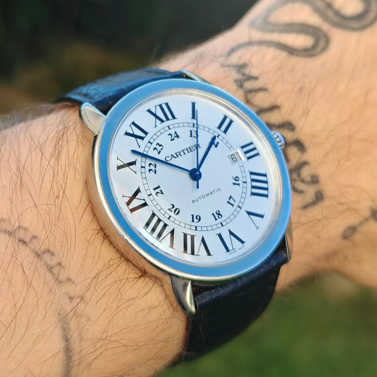 Cartier Ronde XL Automatik Ref. 3517 — Foto 1/10