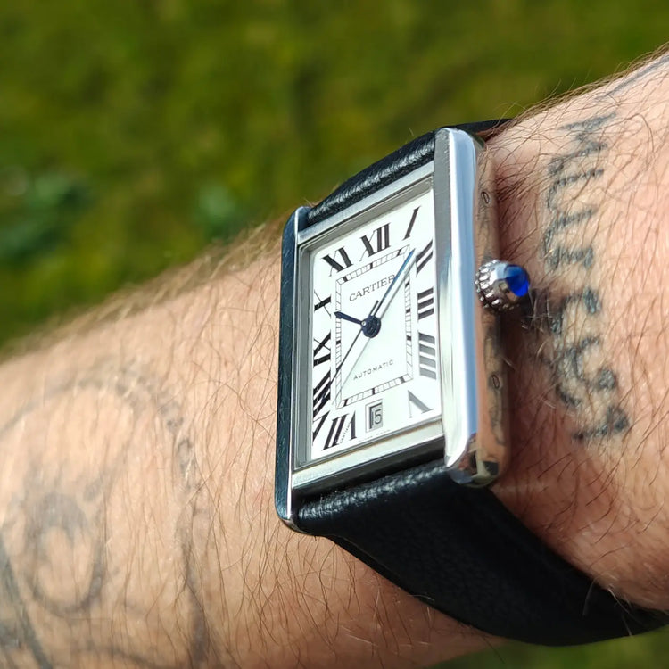 Cartier Tank Solo XL Automatik 3515 — Archivfoto 6/8