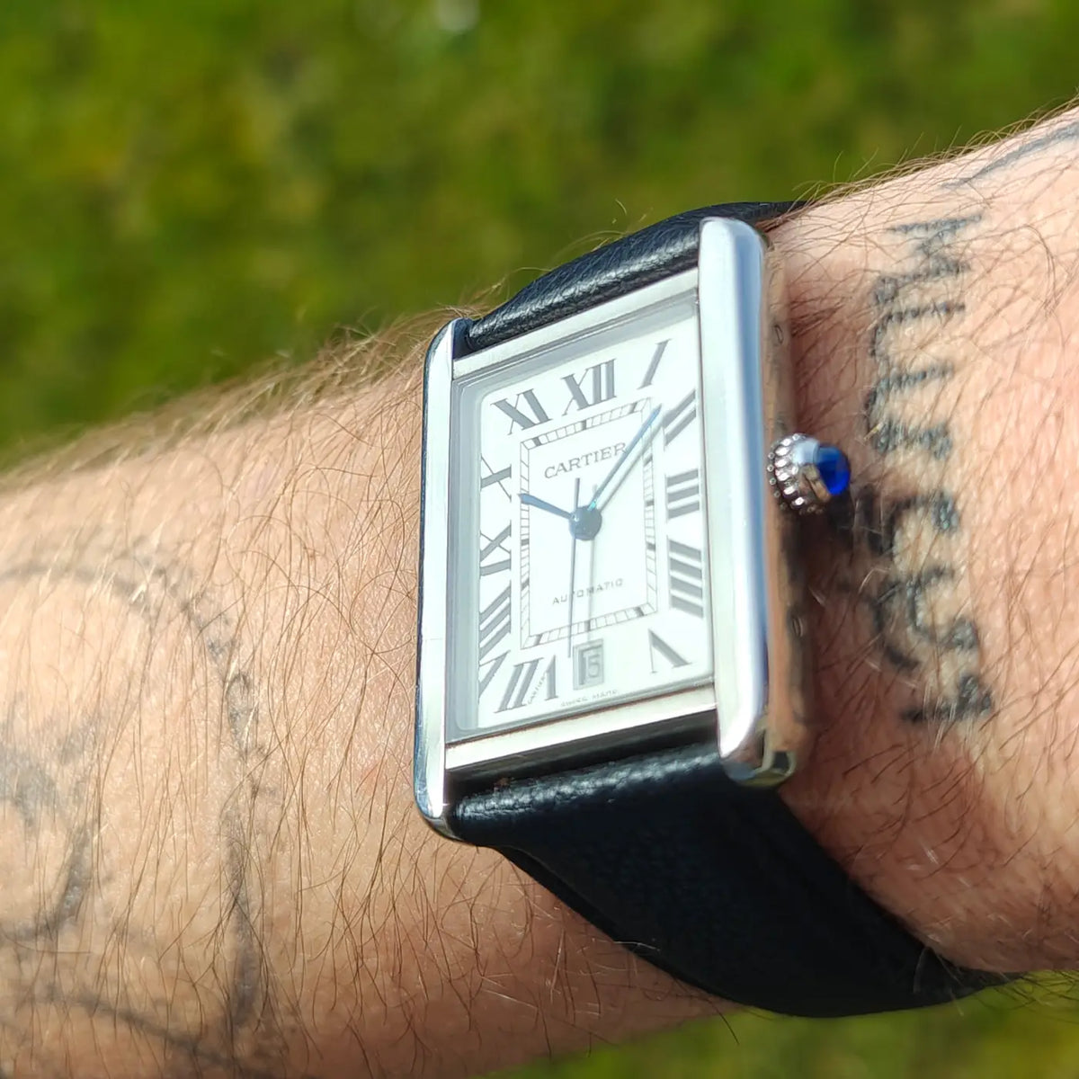 Cartier Tank Solo XL Automatik 3515 — Archivfoto 2/8