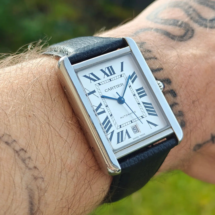Cartier Tank Solo XL Automatik 3515 — Archivfoto 1/8
