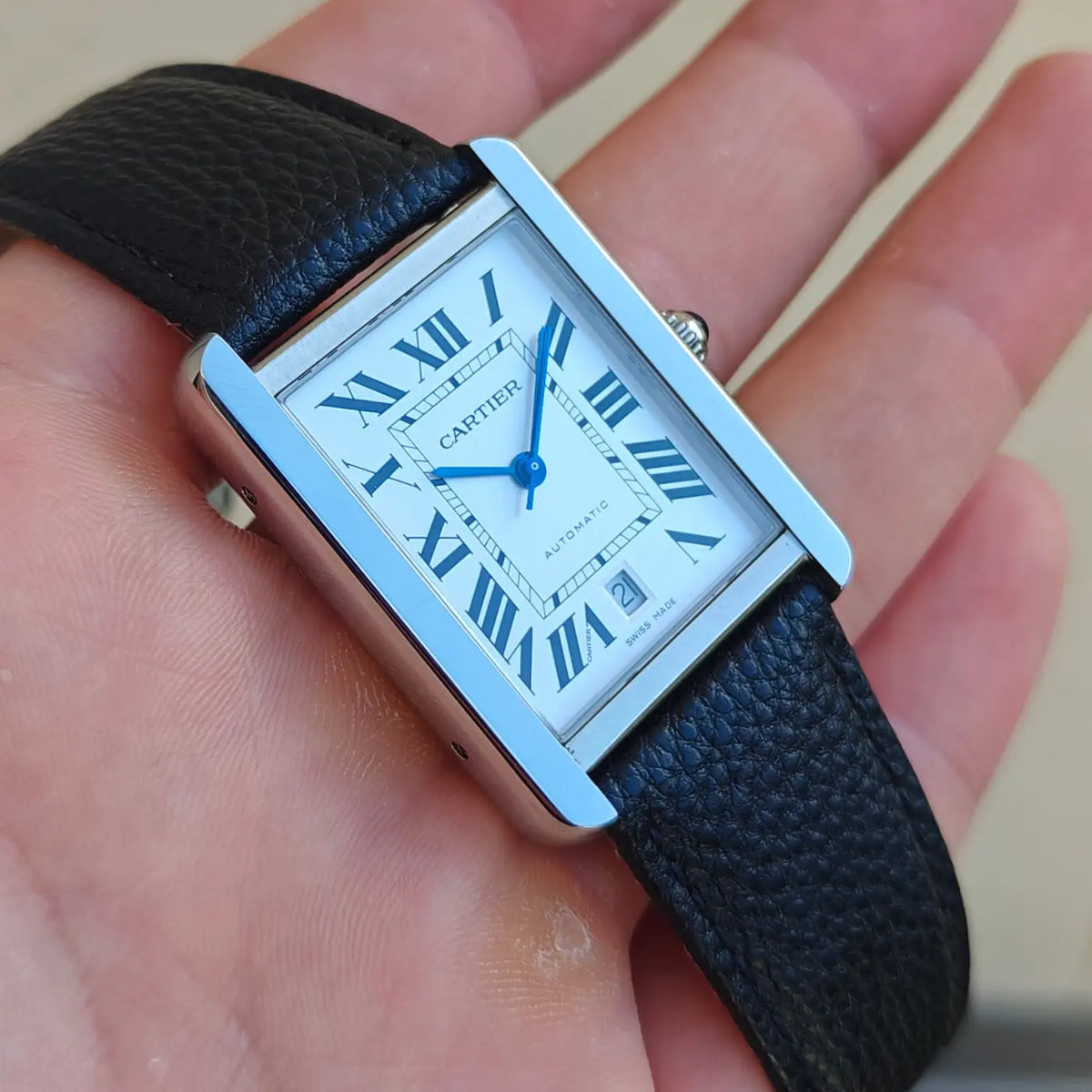 Cartier Tank Solo XL Automatik 3515 — Archivfoto 5/8