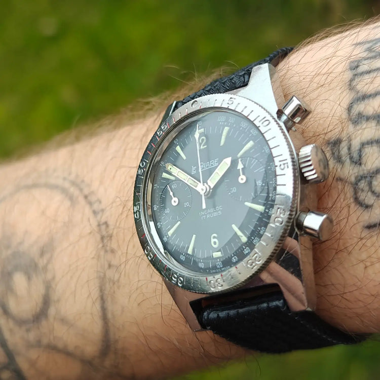Le Phare Valjoux 92 Taucher-Chronograph — Archivfoto 3/9