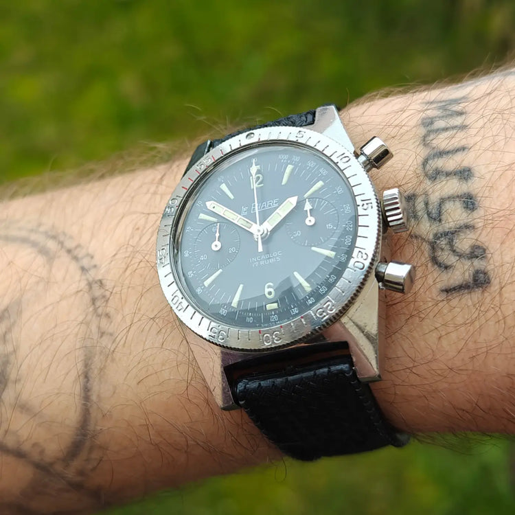 Le Phare Valjoux 92 Taucher-Chronograph — Archivfoto 5/9
