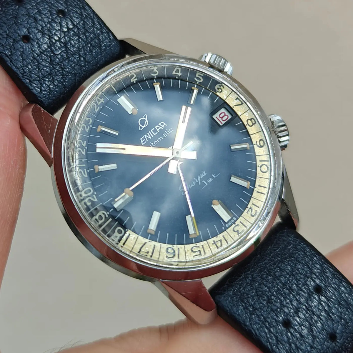 Enicar Sherpa Jet MK2 AR1146 gmt
