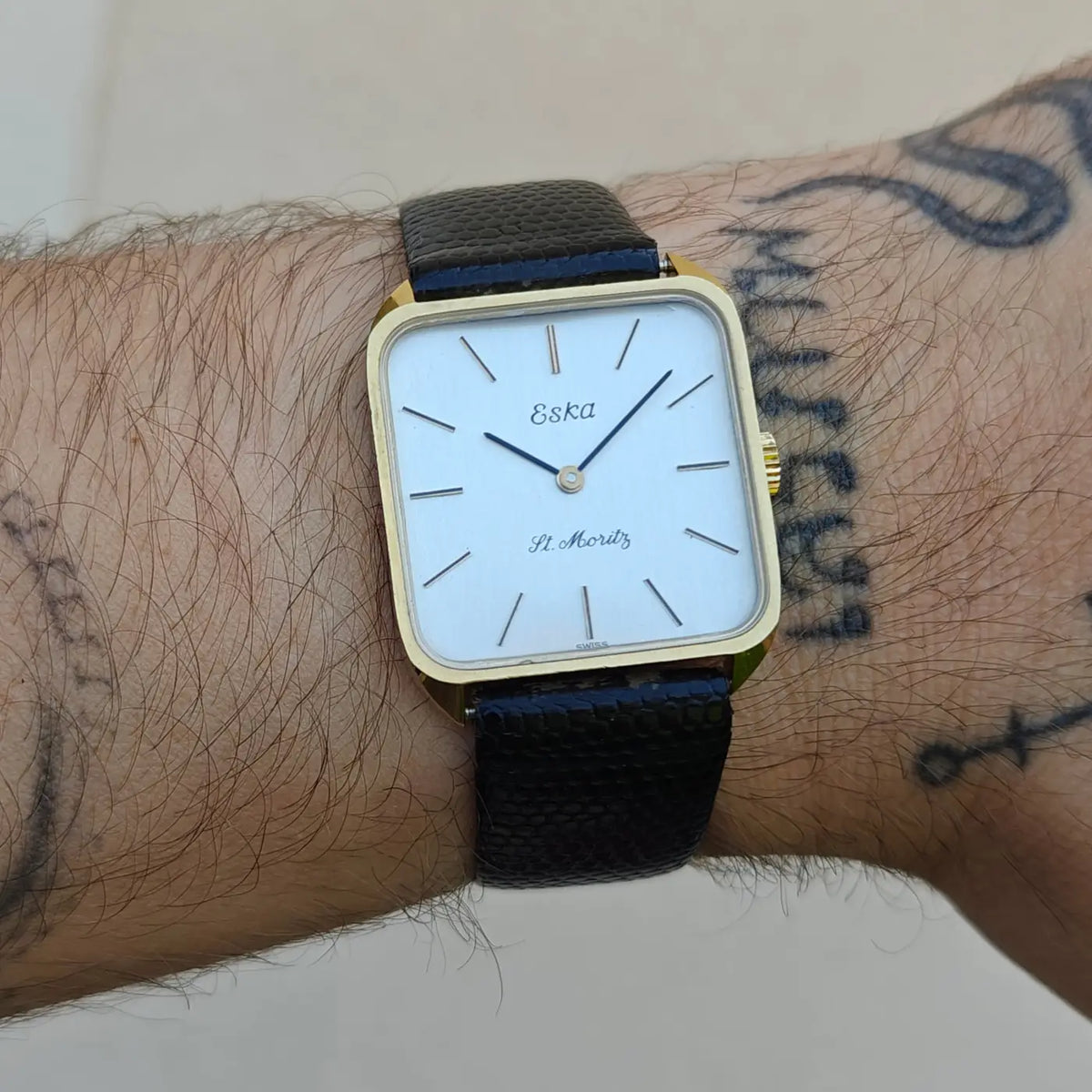Eska St. Moritz — originale Vintage-Uhr — Foto 2/7