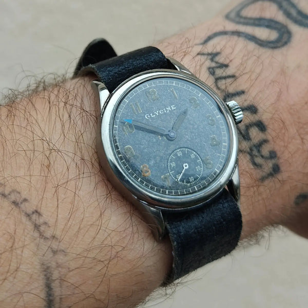 Glycine D.H. reloj militar de 1940
