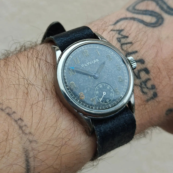 Glycine D.H. Militärarmbanduhr von 1940