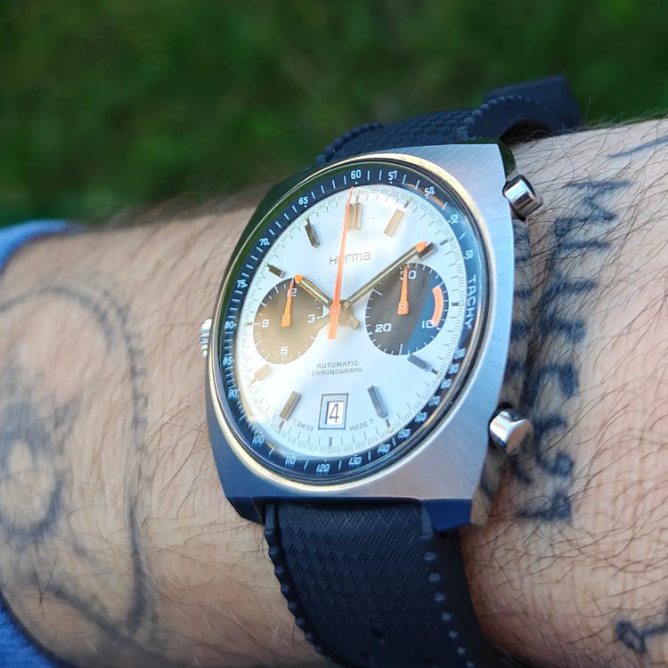 Herma calibre 12 chronographe micro rotor