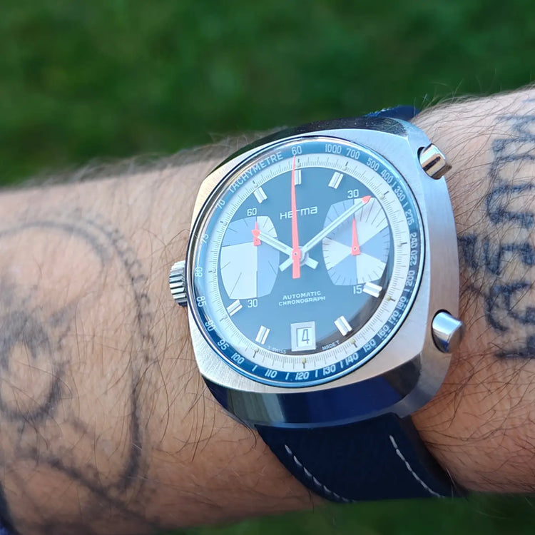 Herma calibre 15 chronographe micro rotor