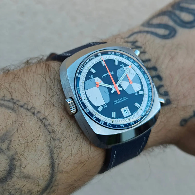 Herma calibre 15 chronographe micro rotor