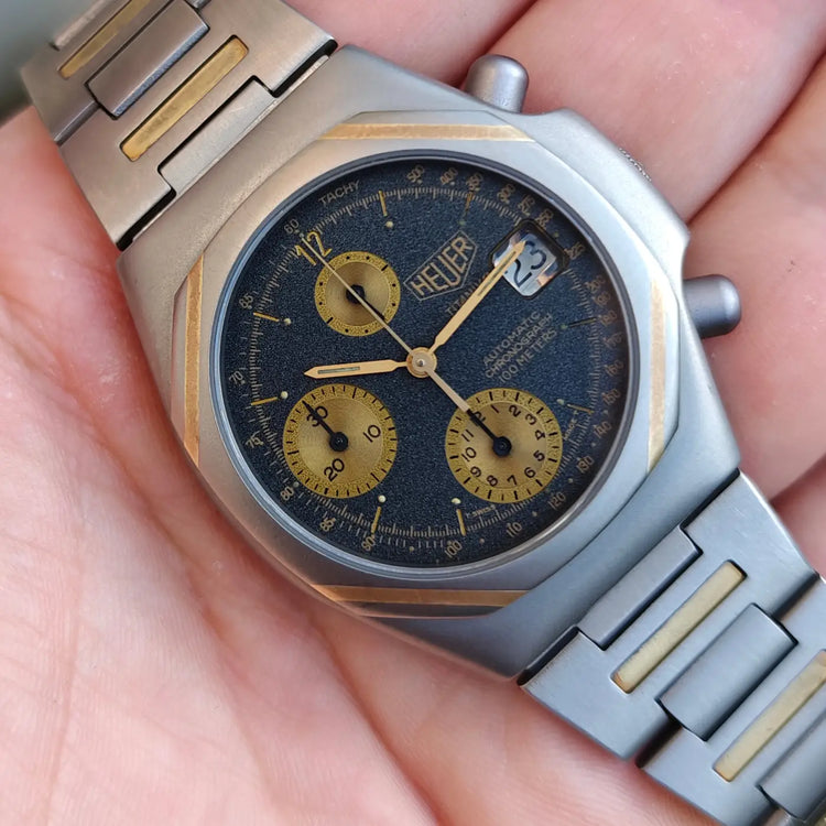 Heuer Titanium Automatik-Chronograph LWO 283 — Foto 6/10