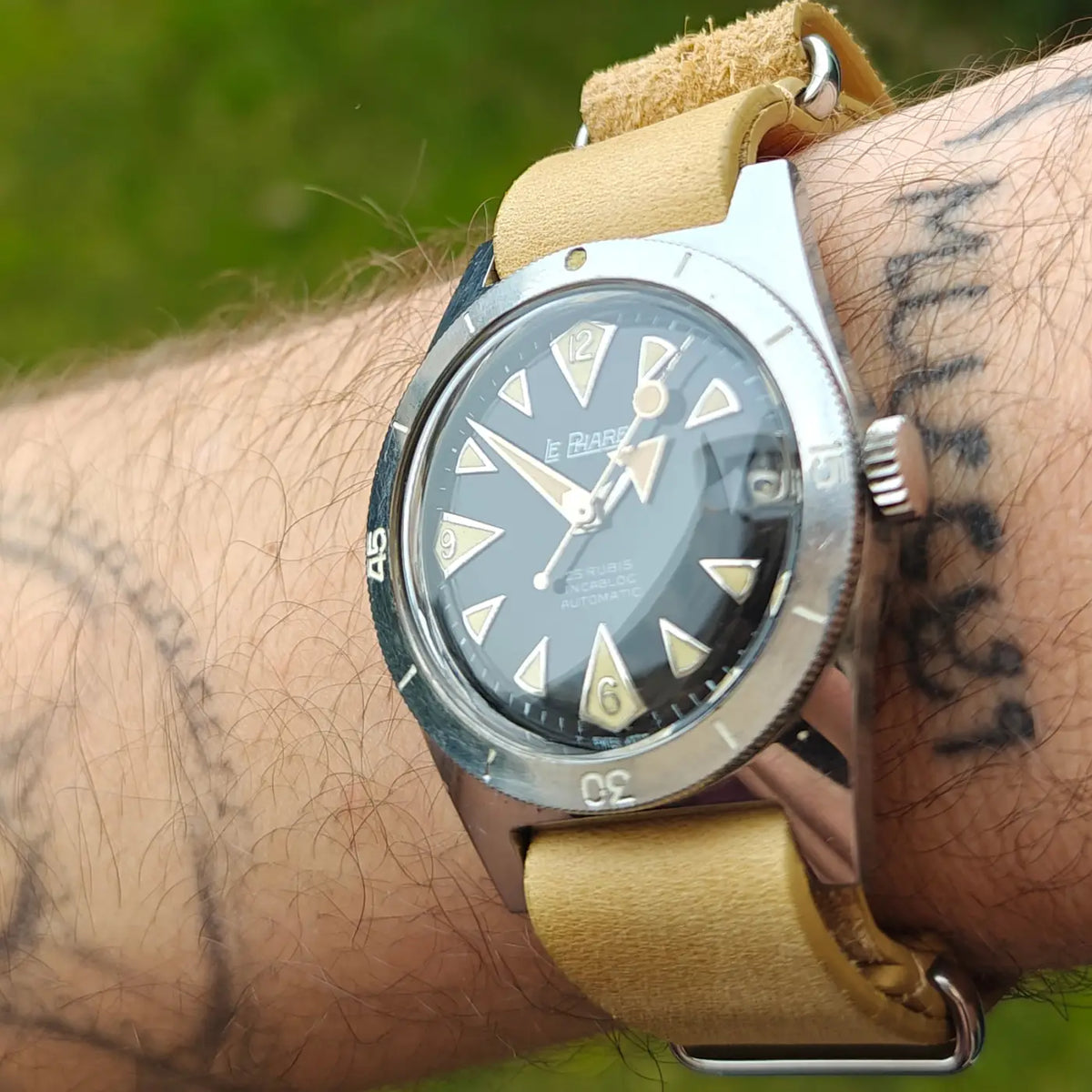 Le phare Skin Diver Automatik-Uhr — Archivfoto 2/10