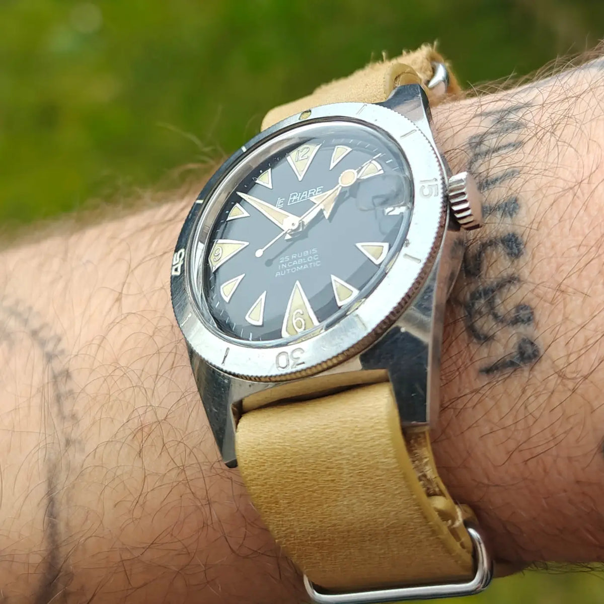Le phare Skin Diver Automatik-Uhr — Archivfoto 4/10