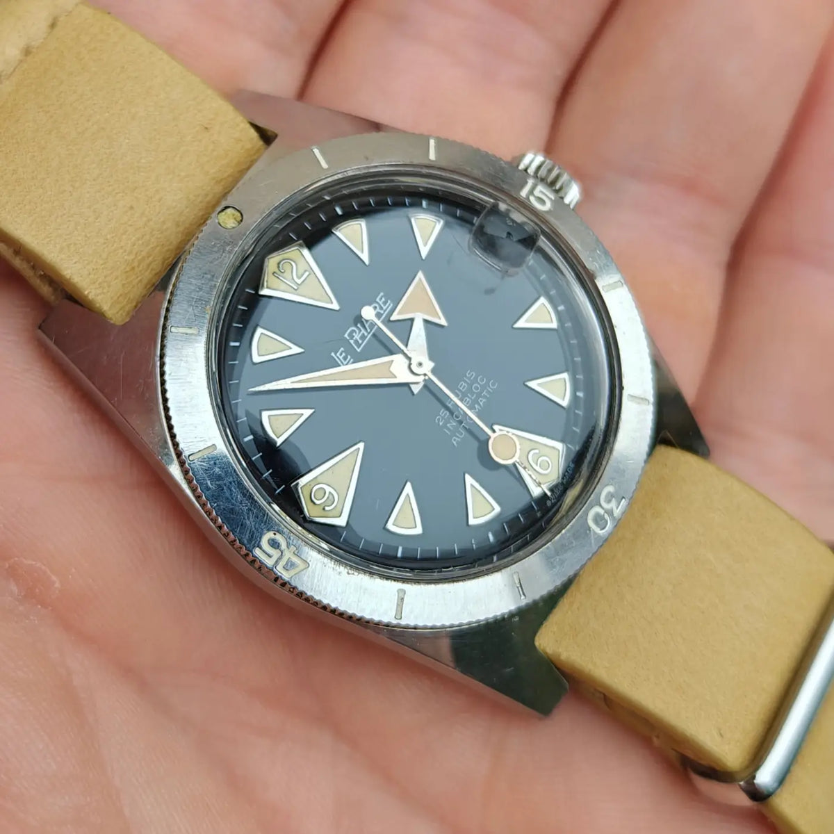 Le phare Skin Diver Automatik-Uhr — Archivfoto 3/10