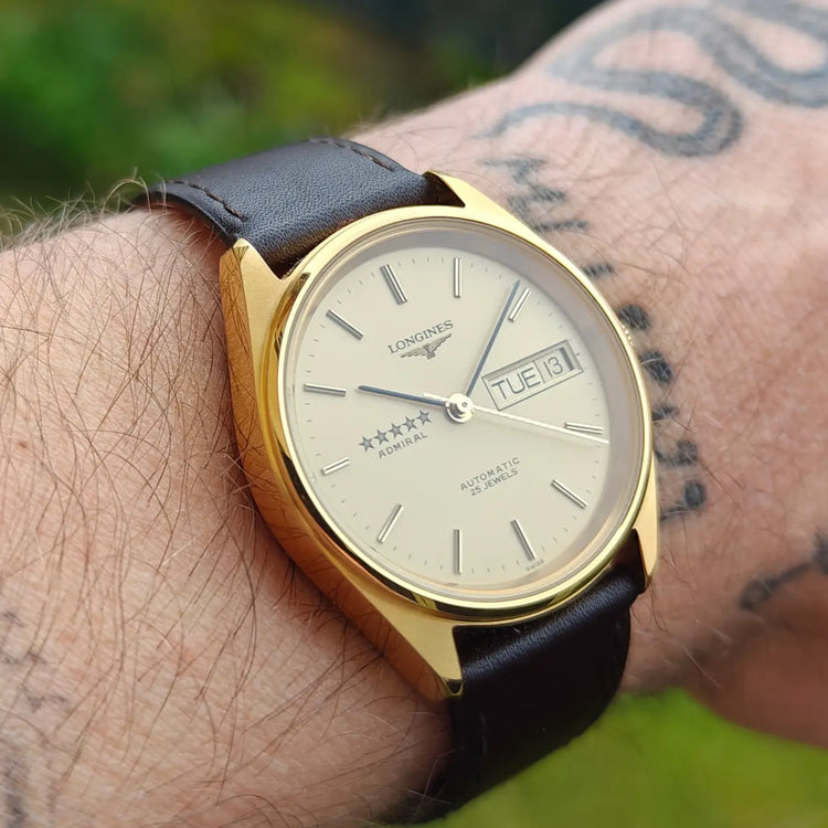Longines Admiral Automatik Tag-Datum — Archivfoto 1/6