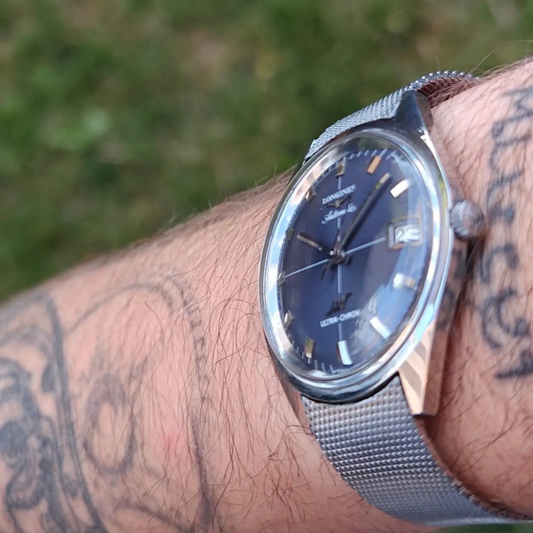 Longines Ultra Chron Crosshair 6651 mit Etui — Archivfoto 5/14