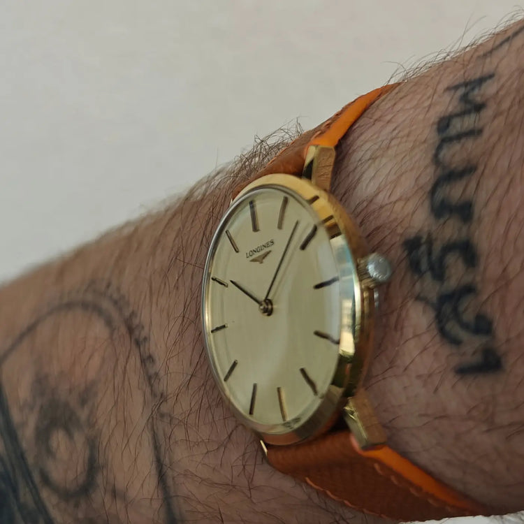 Longines Ultra Slim, Leinenarmband — Archivfoto 3/8