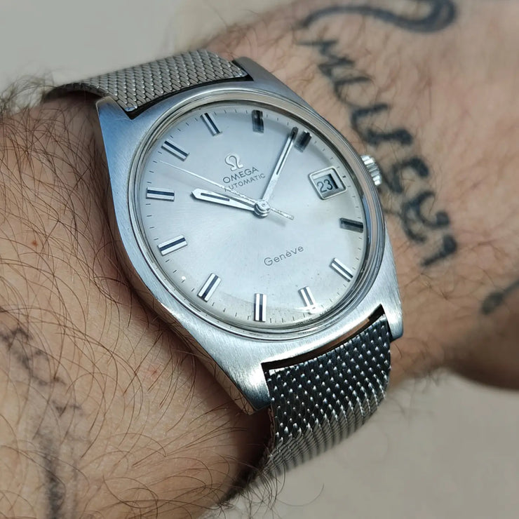 Omega Genève automatique full acier