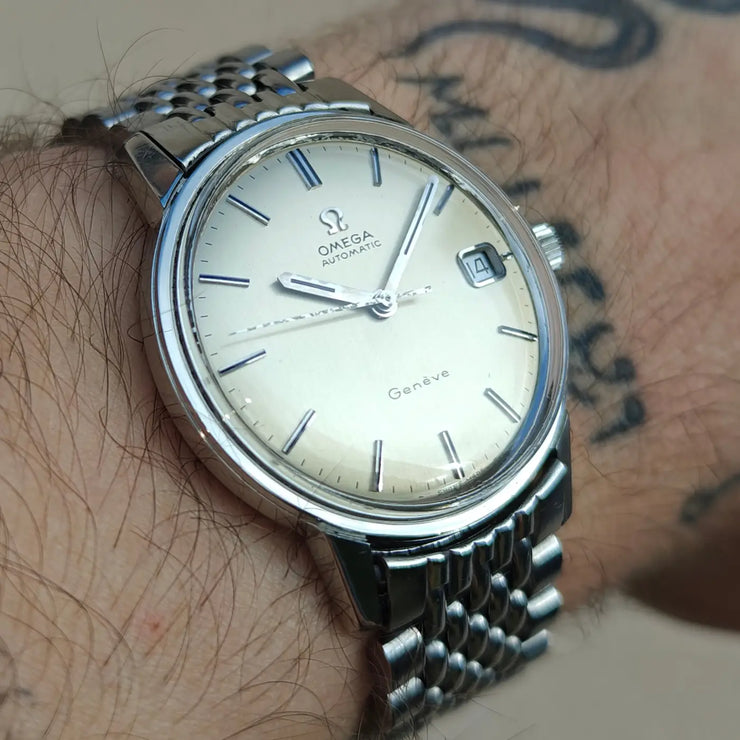 Omega Genève full acier d'origine 166.070
