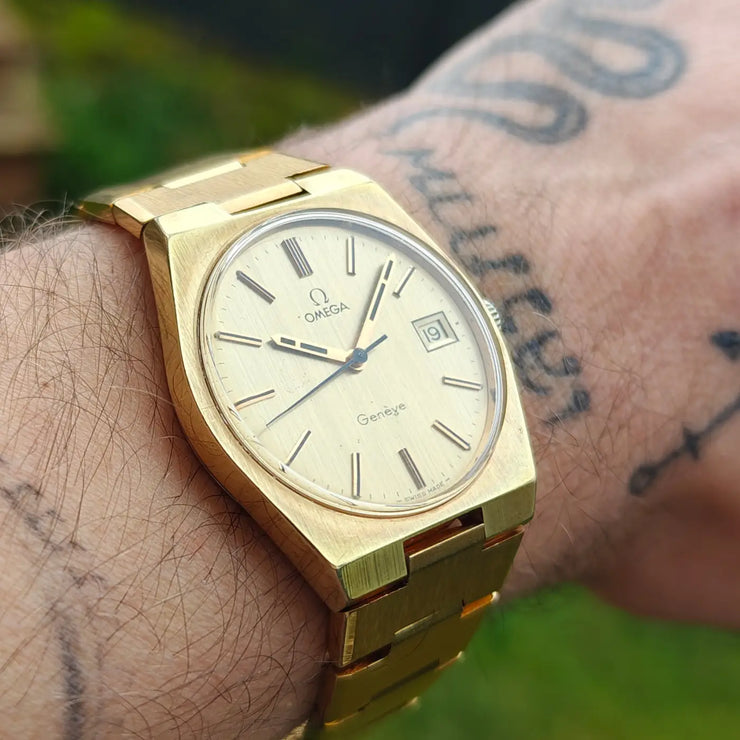 Omega Genève full plaqué d'origine