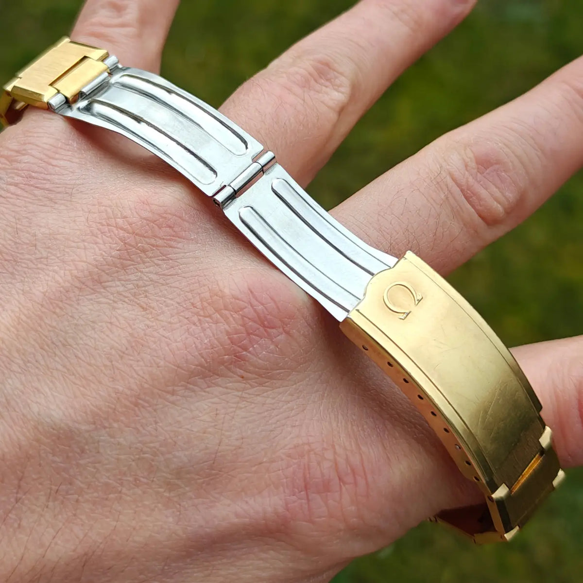 Omega Genève original vollvergoldet — Archivfoto 8/9