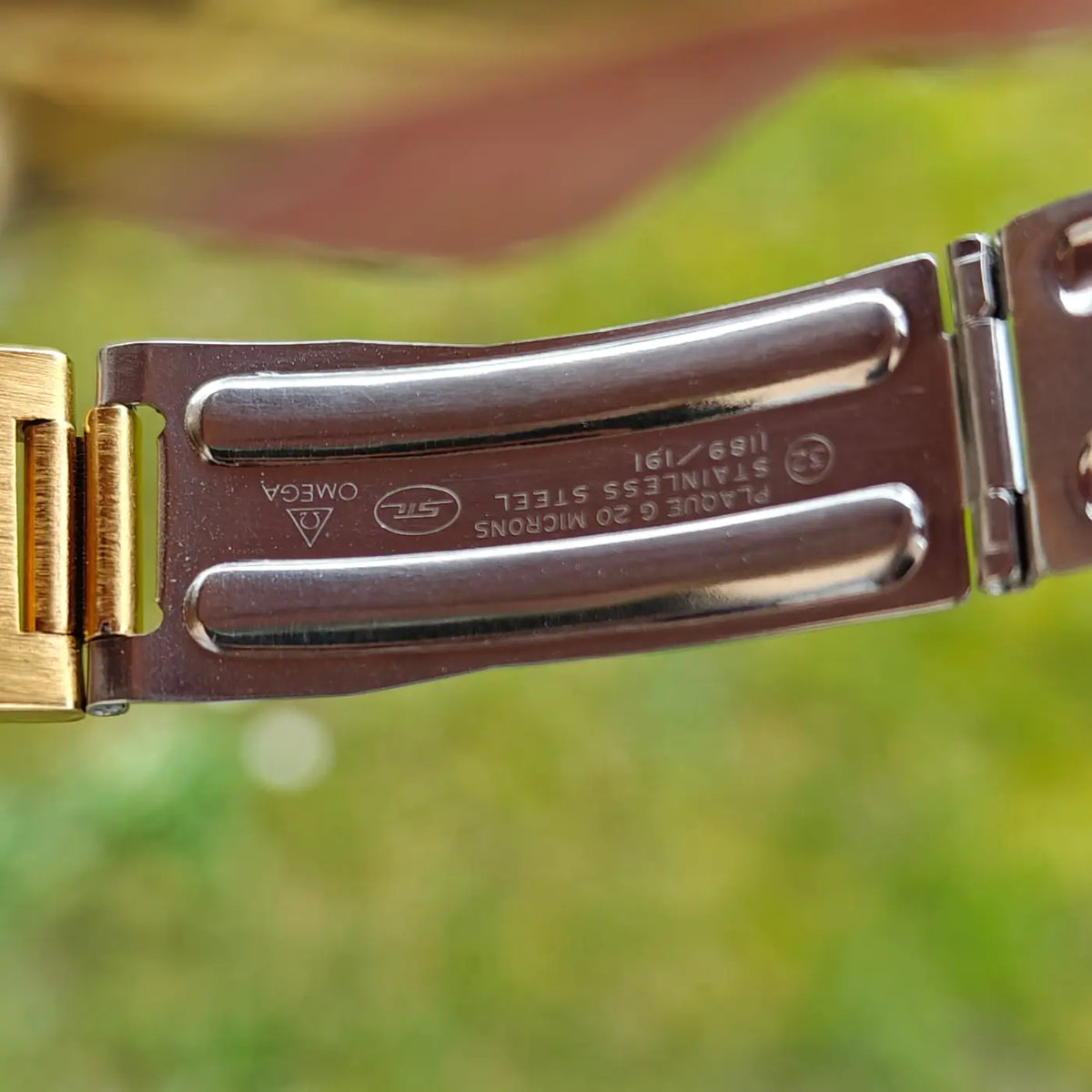 Omega Genève original vollvergoldet — Archivfoto 6/9