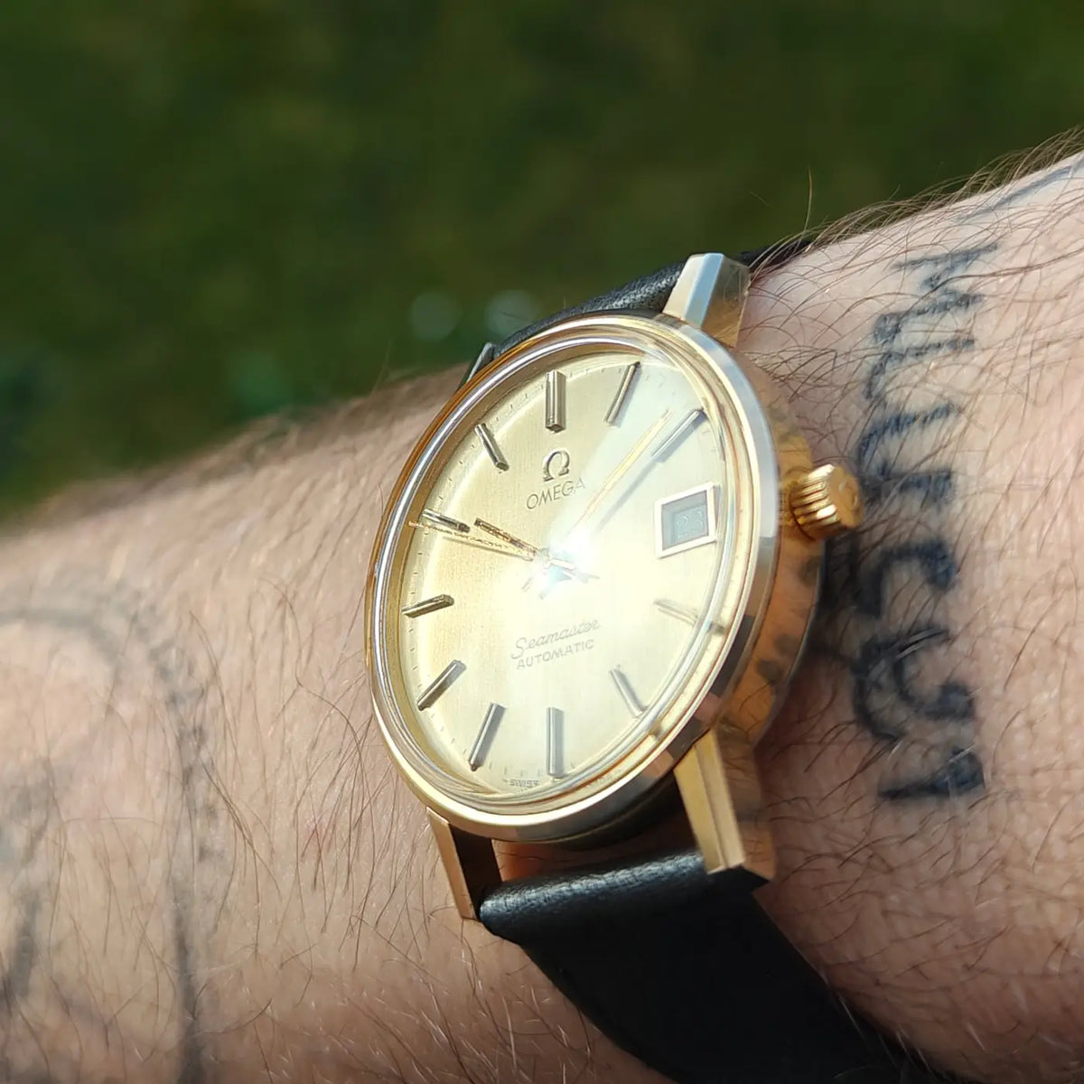Omega Seamaster Automatik Datum 166.0202 — Archivfoto 2/9