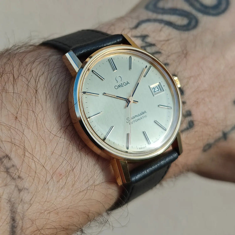 Omega Seamaster Automatik Datum 166.0202 — Archivfoto 1/9