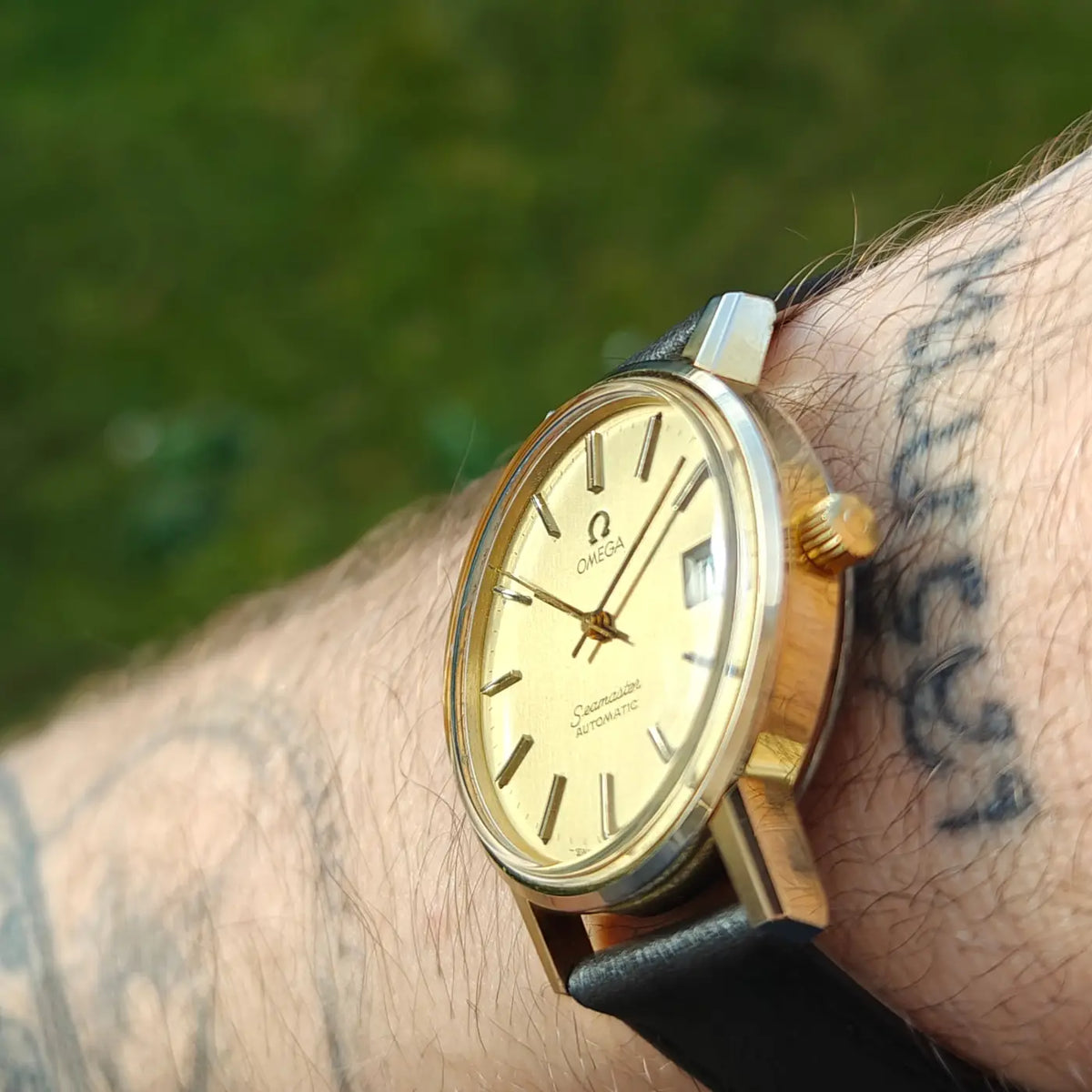 Omega Seamaster Automatik Datum 166.0202 — Archivfoto 7/9