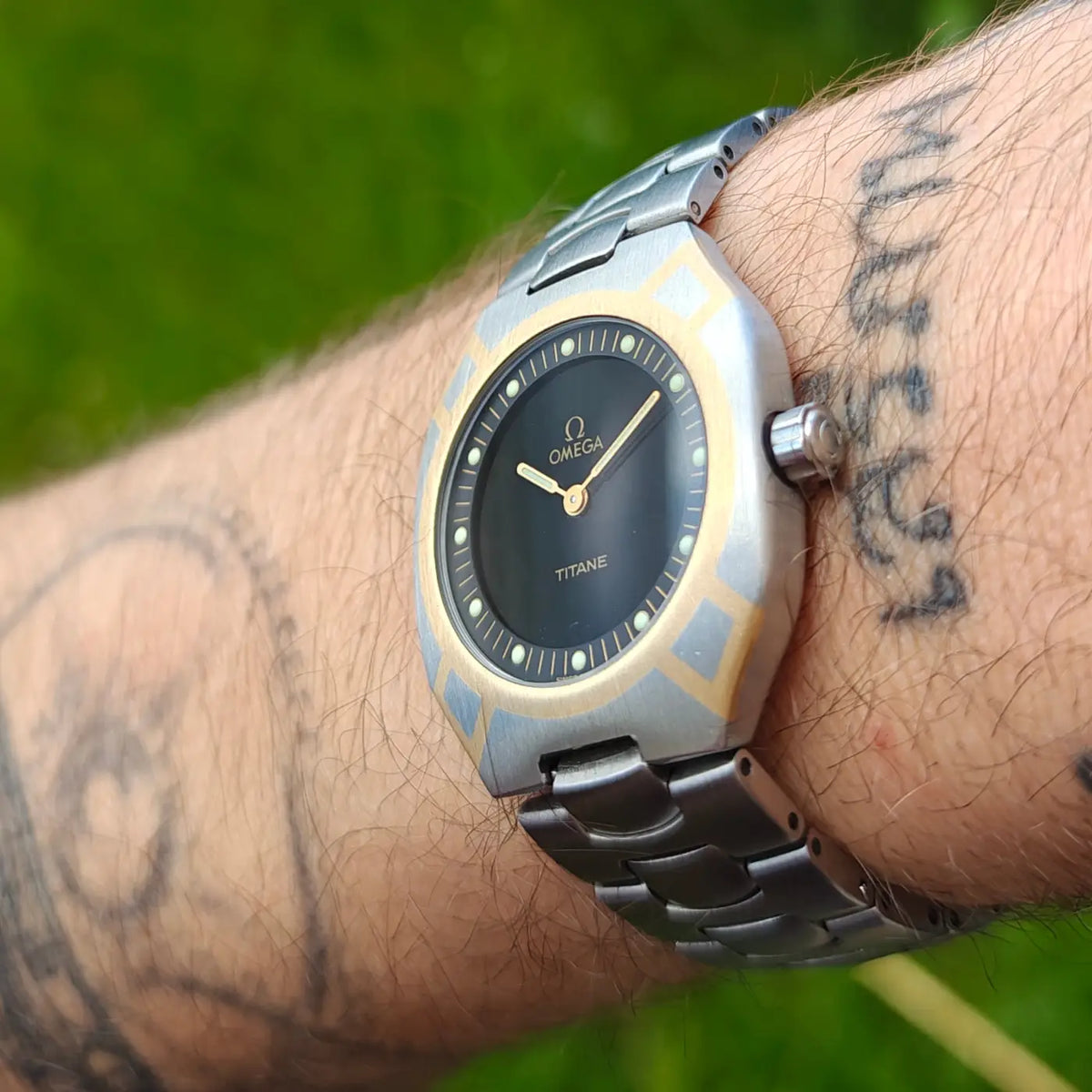 Omega Seamaster Polaris titane et or 1991