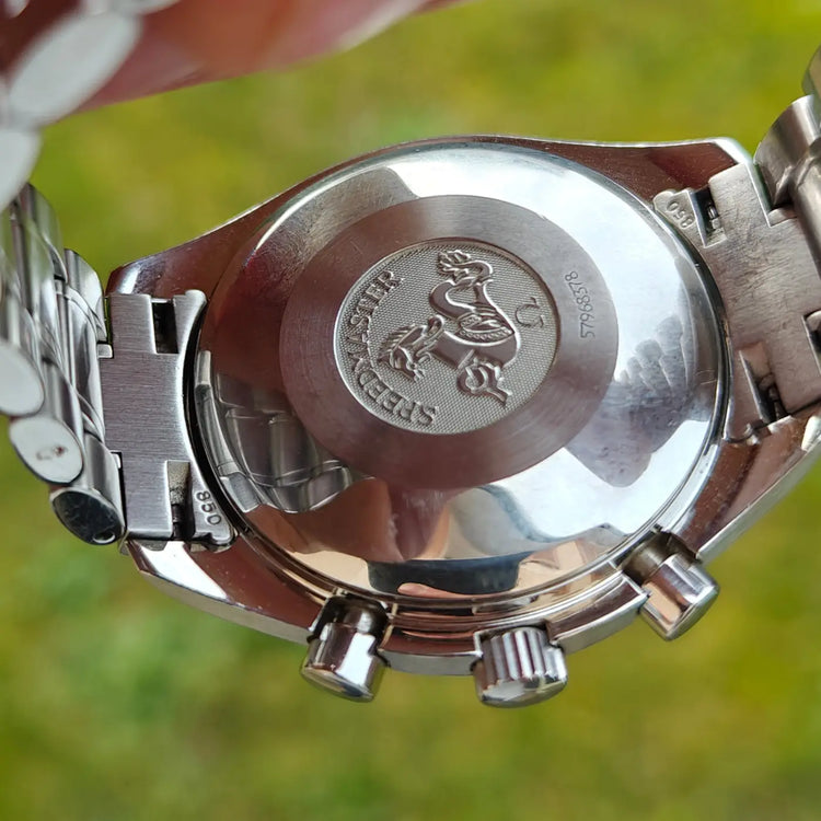 Omega Speedmaster Chronograph Datum — Archivfoto 10/12