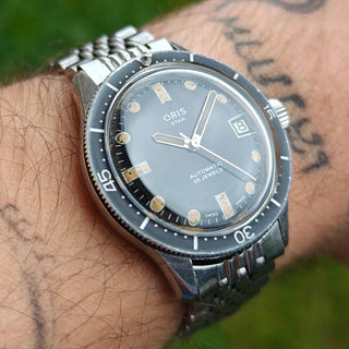 Oris Star Skin Diver — originale Vintage-Uhr