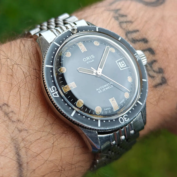 Oris Star Skin Diver — original vintage watch