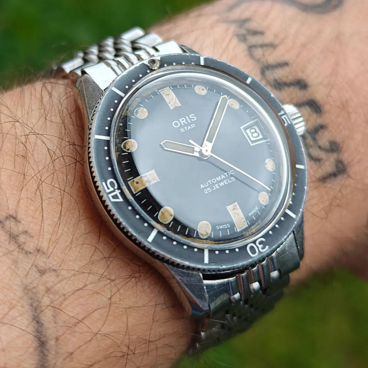 Oris Star Skin Diver — originale Vintage-Uhr