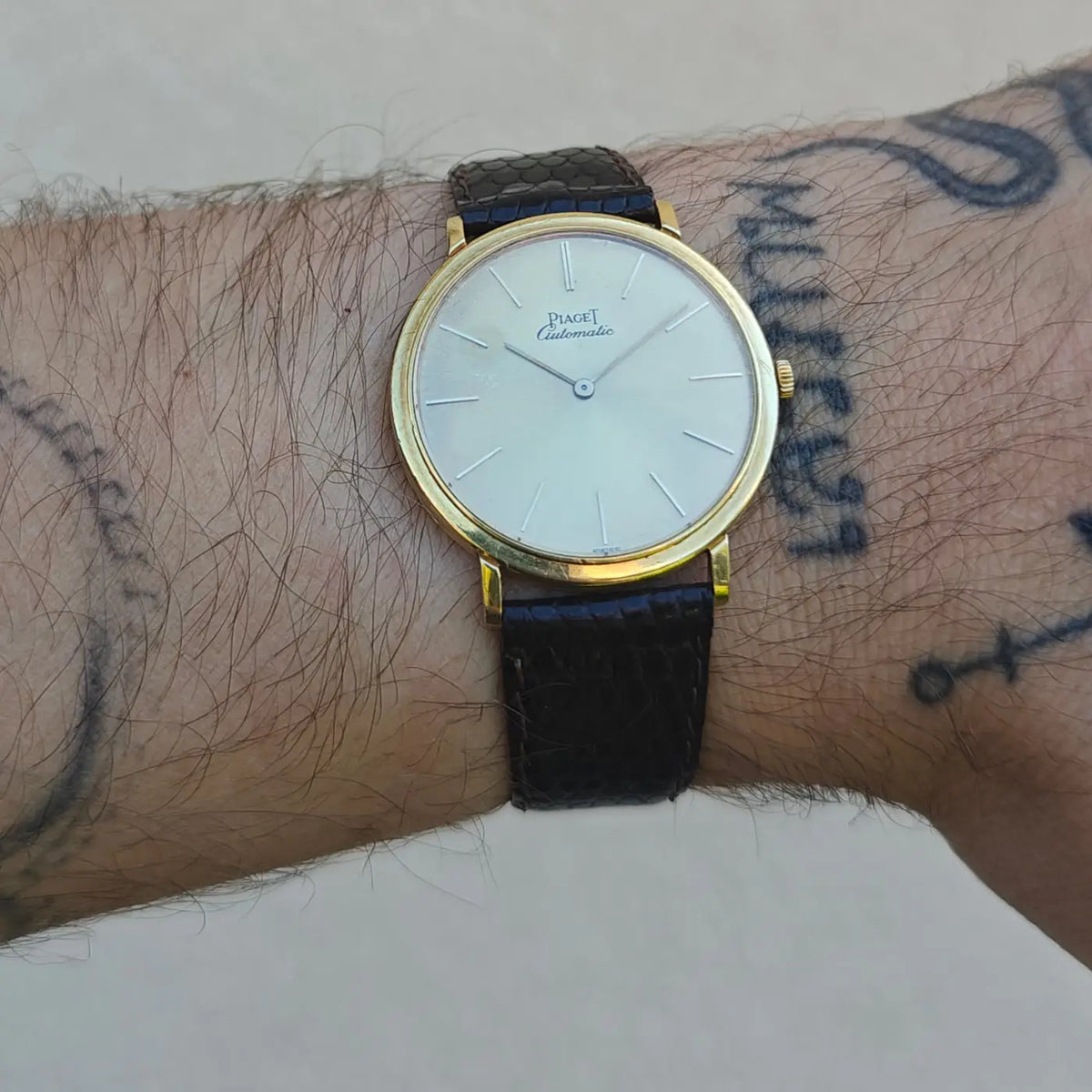 Piaget 12p1 Automatik oder 18 Karat — Archivfoto 2/9