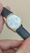 Charger et lire la vidéo dans la visionneuse de la Galerie, Maty Chronographe triple date Valjoux 72C
